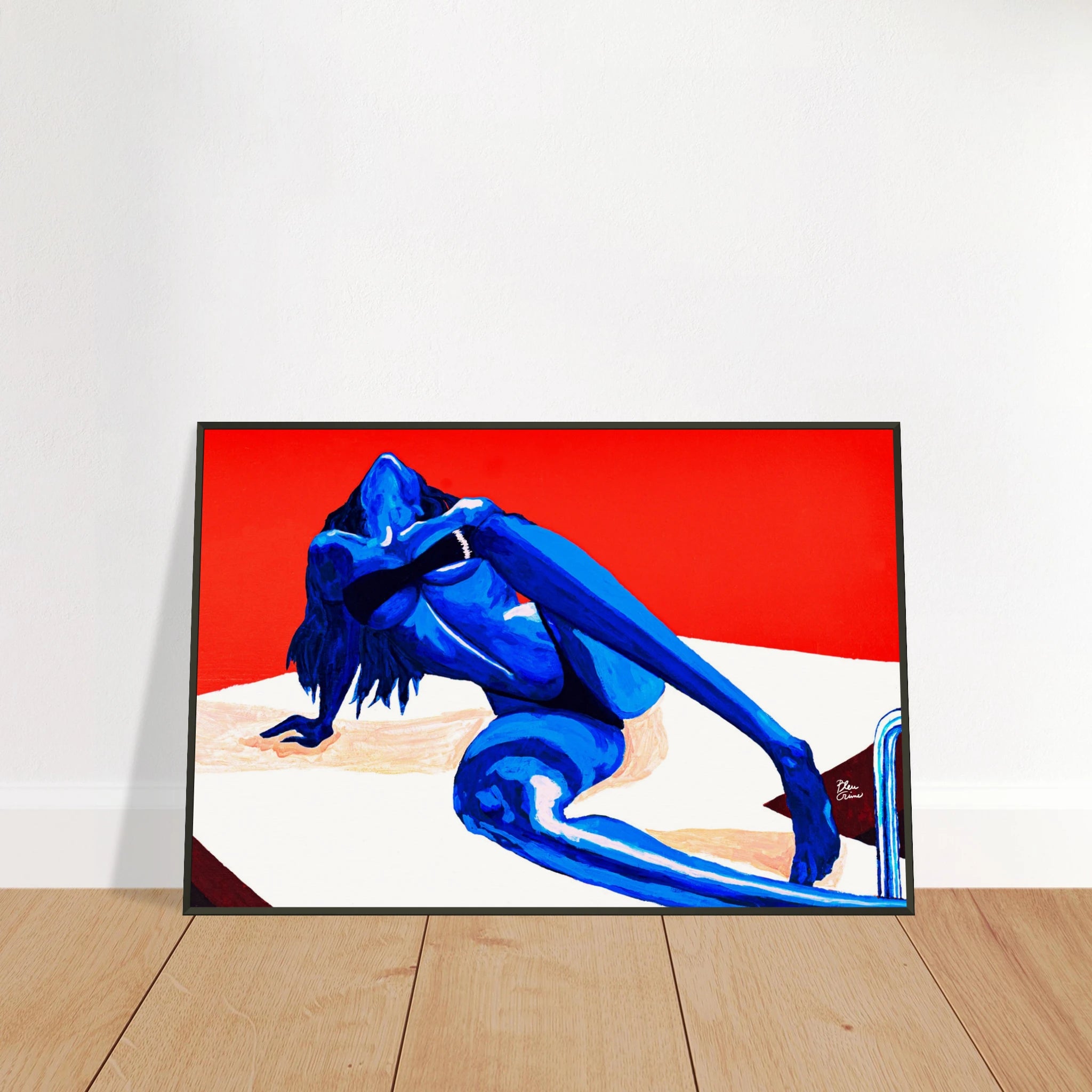 Kitchen Counter - Museum-Quality Matte Paper Poster 250 GSM with Metal Frame