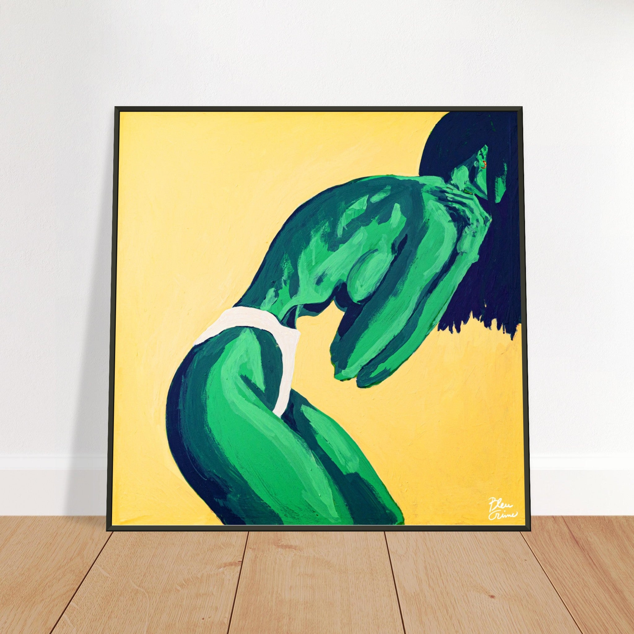 Square - Framed art print on matte 200gsm Paper