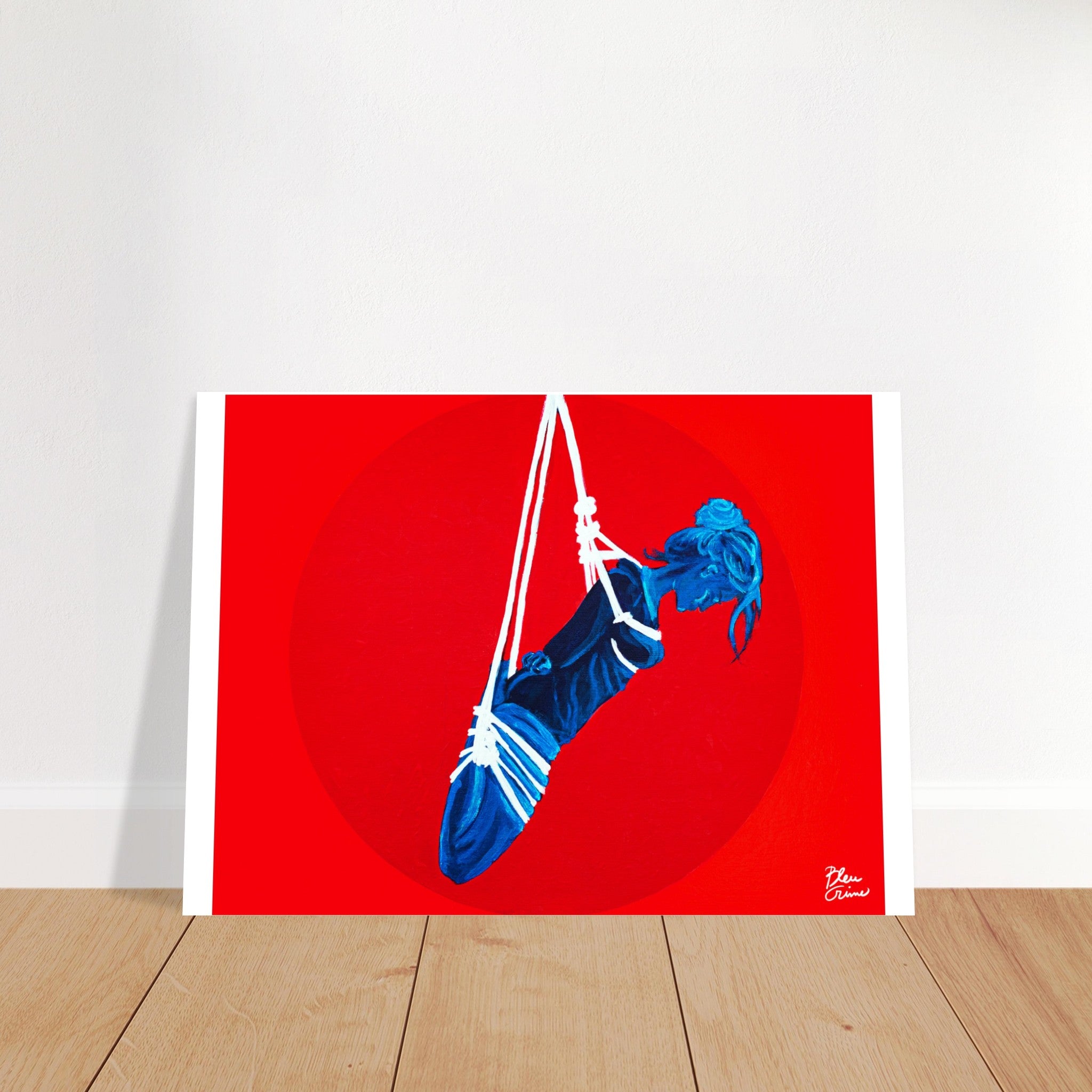 Hanging on - Art print on matte 200gsm Paper