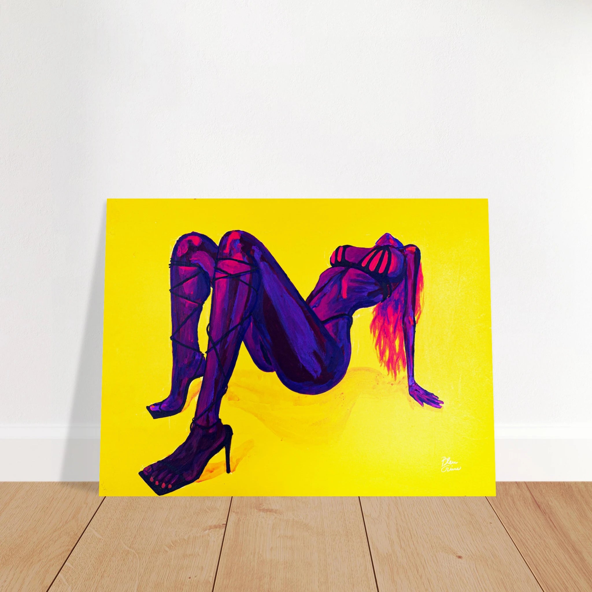 Laced - Museum-Quality Matte Paper Poster 250 GSM