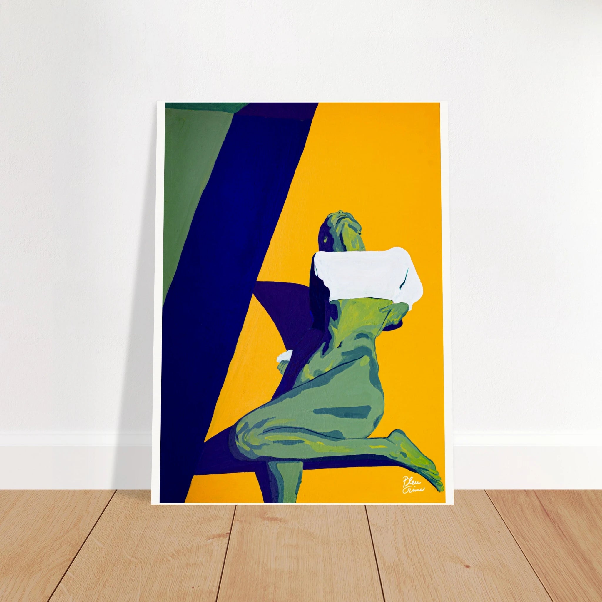 Sunbathing - Museum-Quality Matte Paper Poster 250 GSM
